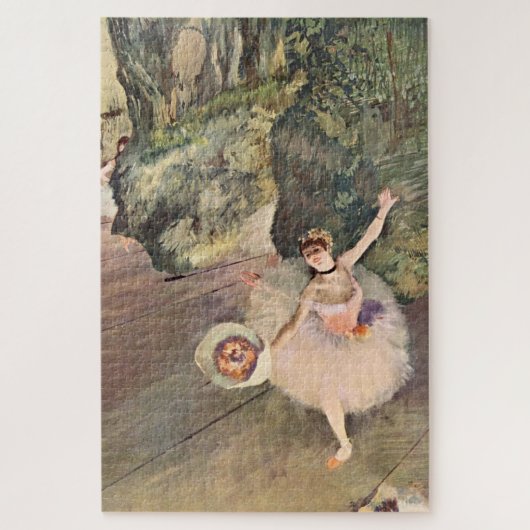 Tänzer / Star des Balletts - Degas Malerei Puzzle (Vertikal)