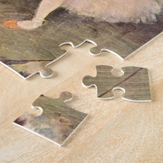 Tänzer / Star des Balletts - Degas Malerei Puzzle (Seite)