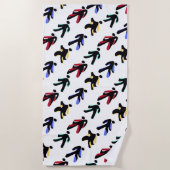 Tänzer Strandtuch (Vorderseite)