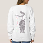 Tänzer Sweatshirt (Rückseite)