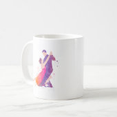 Tänzer Tango Ballroom Flamenco Tanzen Kaffeetasse (Vorderseite Links)
