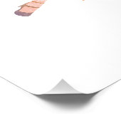 Tänzer Tango Ballroom Flamenco Tanzen Poster (Ecke)