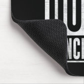 Tänzer tanzen Straight Outta Dance Cl Mousepad (Ecke)