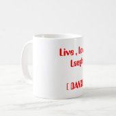 Tänzer-Tasse Kaffeetasse (Vorderseite Links)