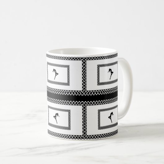 Tänzer-Tasse Kaffeetasse (VorderseiteRechts)