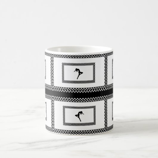 Tänzer-Tasse Kaffeetasse (Mittel)