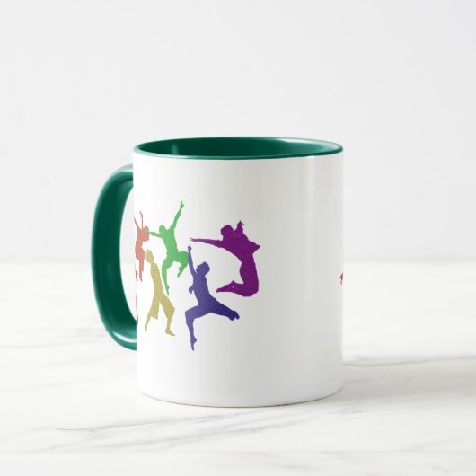 Tänzer-Tasse Tasse (Vorderseite Links)