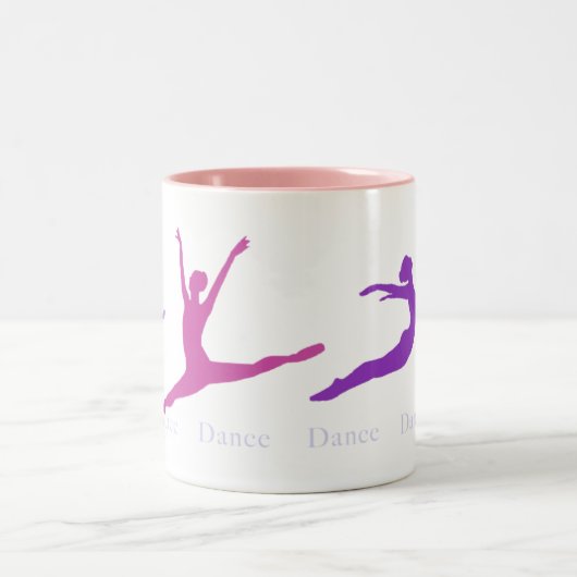 Tänzer-Tasse Zweifarbige Tasse (Mittel)