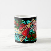 Tänzer-Tätowierungs-Tasse Kaffeetasse (Mittel)