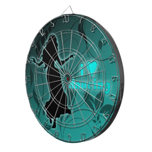 Tänzer *Tonia* Dartscheibe (Vorderseite rechts)