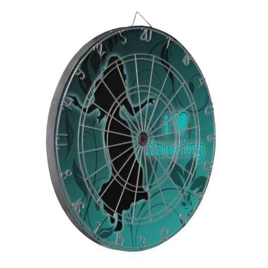 Tänzer *Tonia* Dartscheibe (Vorderseite Links)