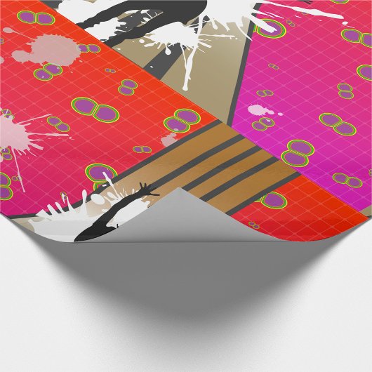 Tänzer und Gitarre Geschenkpapier