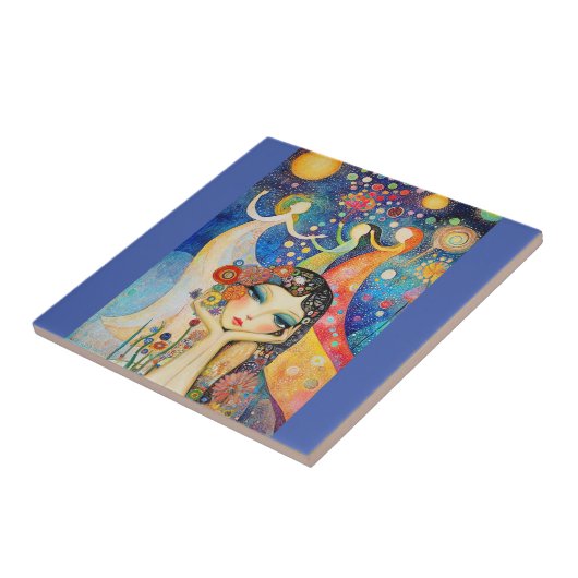 Tänzer und Tagträume Fliese (Seite)