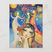 Tänzer und Tagträume Postkarte (Vorderseite)