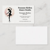 Tänzer und Tanzlehrer Visitenkarte (Vorne/Hinten)