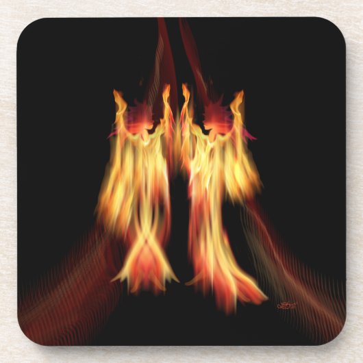 Tänzer Untersetzer (Vorderseite)