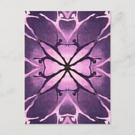 Tänzer (Violet) Postkarte