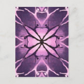 Tänzer (Violet) Postkarte (Vorderseite)