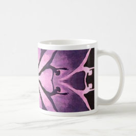 Tänzer (violett) kaffeetasse
