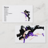Tänzer Visitenkarte (Vorne/Hinten)