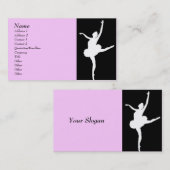 Tänzer Visitenkarte (Vorne/Hinten)