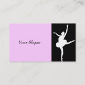 Tänzer Visitenkarte (Rückseite)