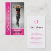 TÄNZER-VISITENKARTE VISITENKARTE (Vorne/Hinten)