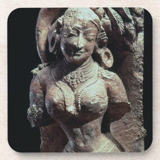 Tänzer, vom Sun-Tempel von Kanara, Inder, 13t Untersetzer (Vorderseite)