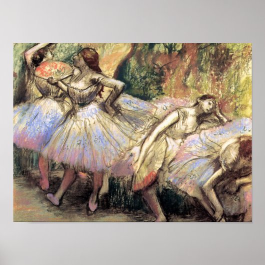 Tänzer von Degas Poster (Vorne)