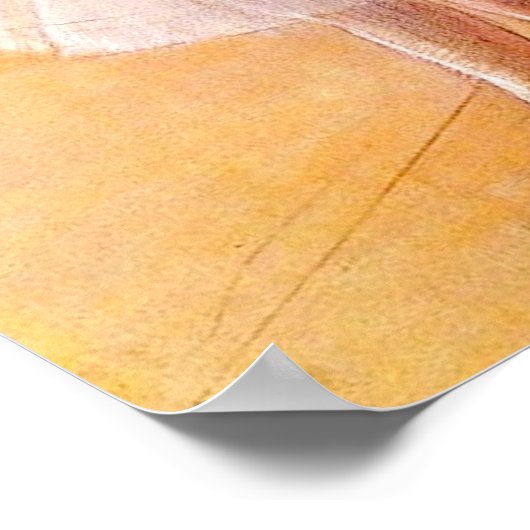 Tänzer von Degas Poster (Ecke)