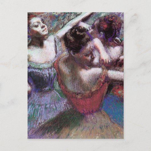 Tänzer von Degas Postkarte (Vorderseite)