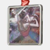 Tänzer von Degas Silbernes Ornament (Links)