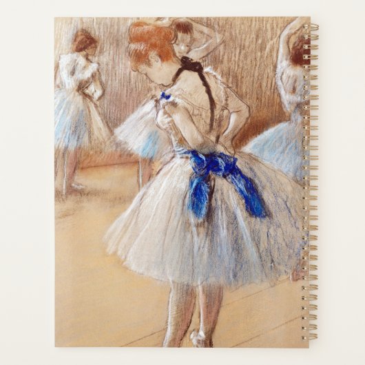 Tänzer von Edgar Degas Planer (Rückseite)