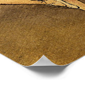 Tänzer von Edgar Degas Poster (Ecke)