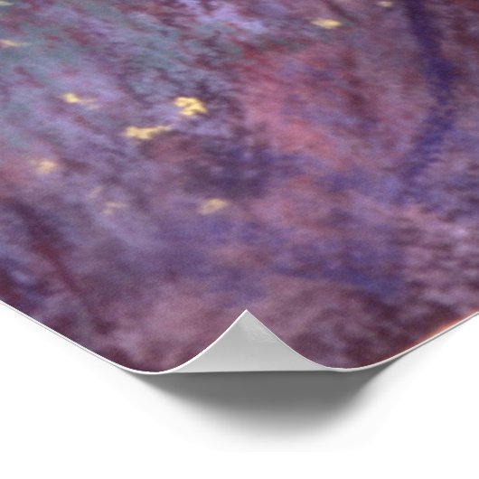 Tänzer von Edgar Degas Poster (Ecke)