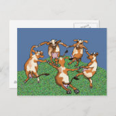 Tänzer von Mootisse Postkarte (Vorne/Hinten)