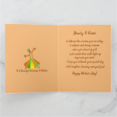 Tänzerin American Mother Day Karte (Innenseite)