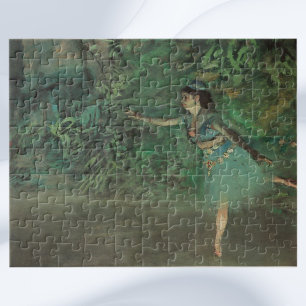 Tänzerin auf der Bühne von Edgar Degas, Vintage-Ba Puzzle