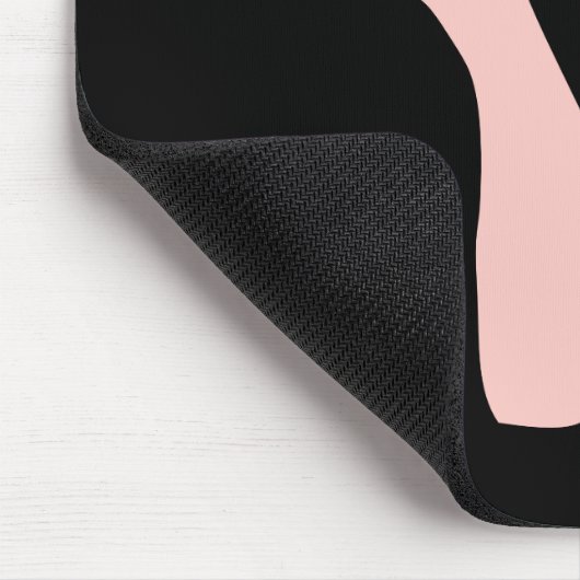 Tänzerin aus rosa Ballettschuhen Mousepad (Ecke)