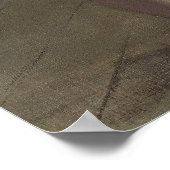 Tänzerin / Ballettschule - Degas-Malerei Poster (Ecke)