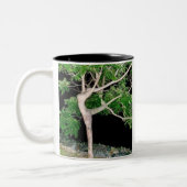 Tänzerin-Baum Zweifarbige Tasse (Links)