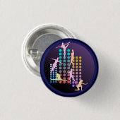 Tänzerin Button (Vorne & Hinten)
