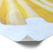 Tänzerin Button Up Poster (Ecke)