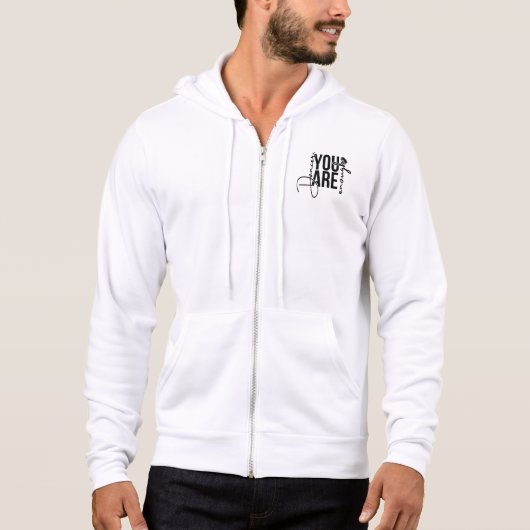 Tänzerin, du bist genug Hoodie (Vorderseite)