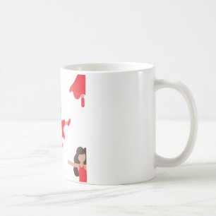 Tänzerin Emoji Kaffeetasse