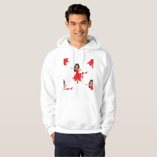 Tänzerin Emoji mens hoodie Sweatshirt Hoody