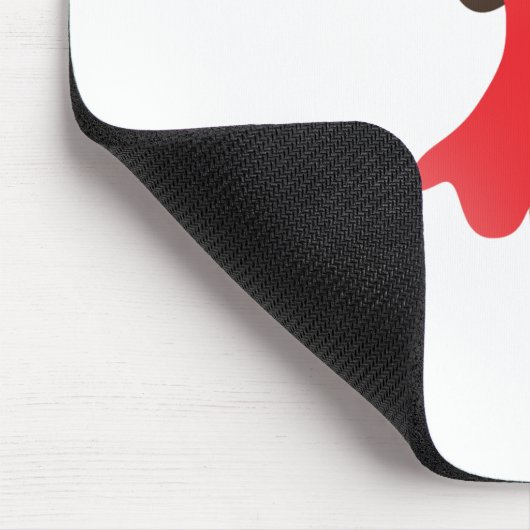 Tänzerin Emoji Mousepad (Ecke)