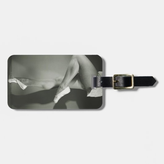 Tänzerin Gepäckanhänger (Vorderseite horizontal)