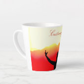 Tänzerin Gruß Sunrise Thunder Cove Milchtasse (Linke Ecke)