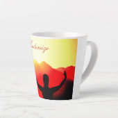 Tänzerin Gruß Sunrise Thunder Cove Milchtasse (Rechte Ecke)